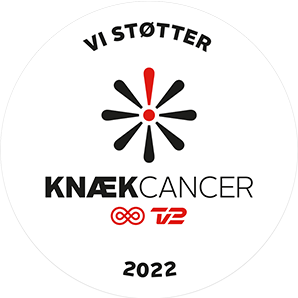 Vi støtter knæk cancer 2022